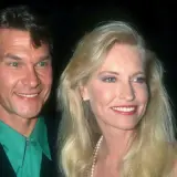 Patrick Swayze z żoną Lisą Niemi. Choć Patrick Swayze dzieci nie miał, jego miłość do rodziny była ogromna.