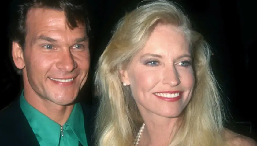 Patrick Swayze z żoną Lisą Niemi. Choć Patrick Swayze dzieci nie miał, jego miłość do rodziny była ogromna.